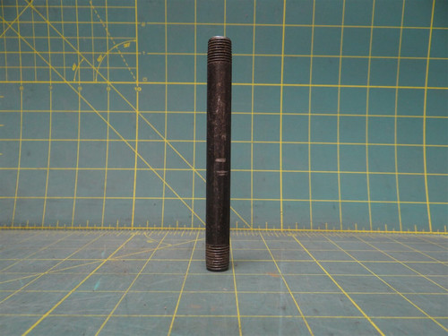 1/4" x 5" Pipe Fitting Nipple Male NPT Steel Tapered Threaded Schedule 40 Welded