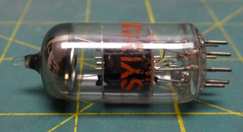Sylvania JFC Electronic Vacuum Tube 5VW18 Smooth Top Clear