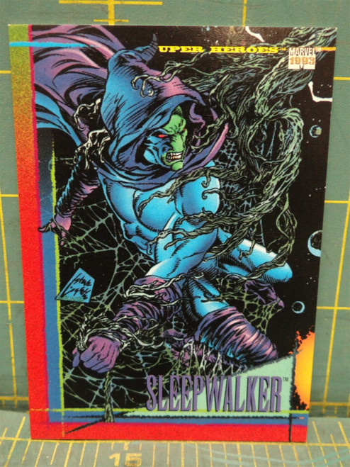 Marvel 1993 Skybox Series 4 Base Set Sleepwalker #52 Trading Card