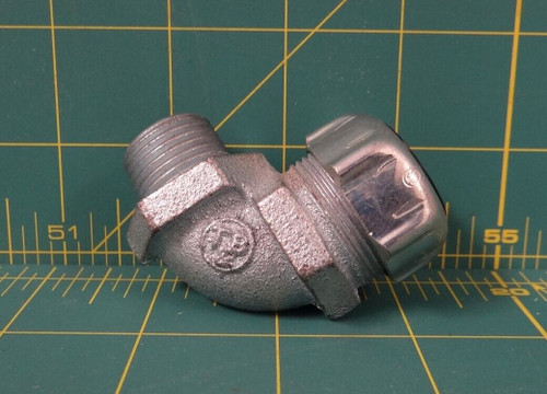 Thomas & Betts 2251 1/2" Steel 90Deg Cable Support Grips / Relief Connectors