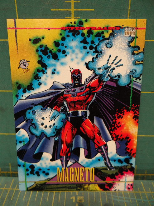 Marvel 1993 Skybox Series 4 Base Set Magneto #113 Trading Card