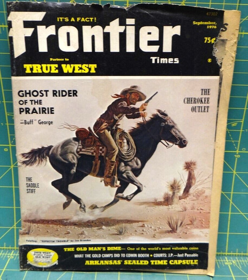 Frontier Times Ghost Rider of the Prairie September 1976