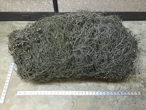 36lbs 316 Stainless Steel Shavings Filings Turning Shredded Chips Science Orgone