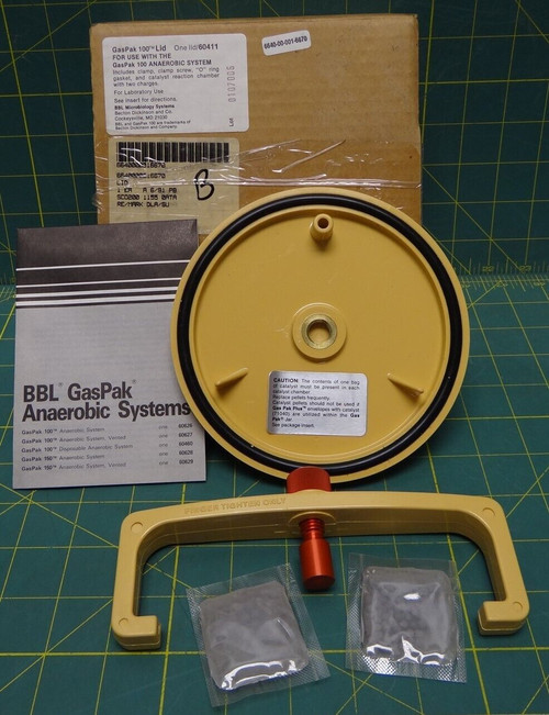Becton Dickinson and Company GasPak 100 Lid 60411