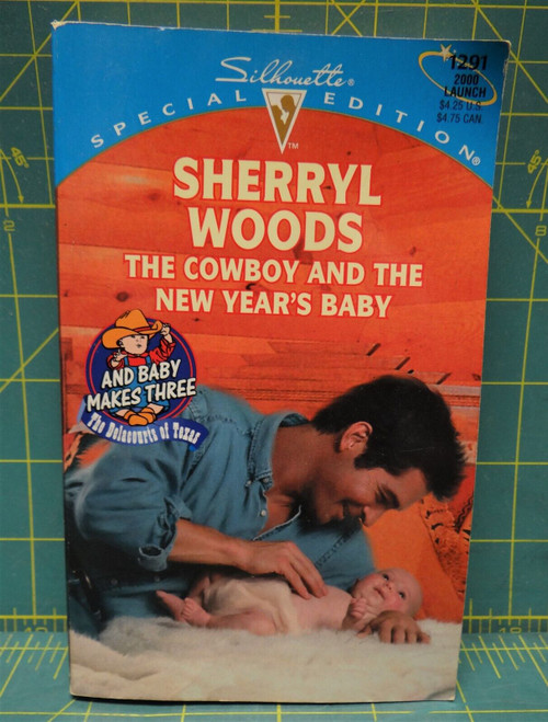 The Cowboy And The New Year's Baby, 1999 Paperback, Sherryl Woods Romance