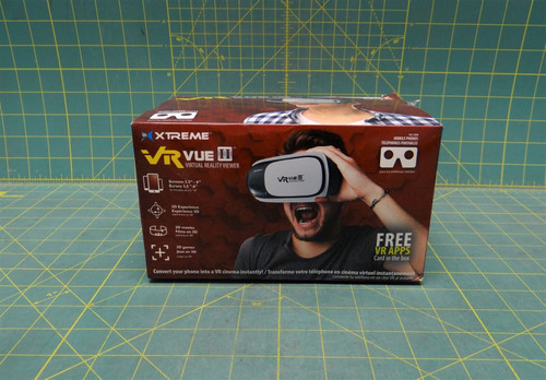 Xtreme VR Vue II Virtual Reality Viewer Smartphone Screen 3.5 - 6" XSX5-1008-BLK