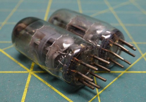 QTY: 2 RCA Vintage Vacuum Tube Amplifier Low Noise 6BC5