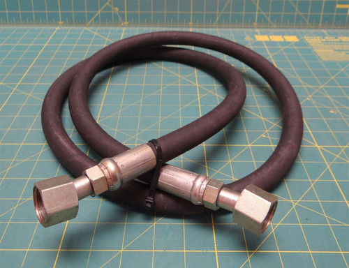 6-Foot Length of Dayco 1/2" I.D. Hydraulic Hose w/ 1/2" FNPT Fittings SAE100R2AT