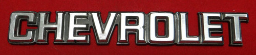 Chevrolet Name Badge Emblem 5-3/8" Long