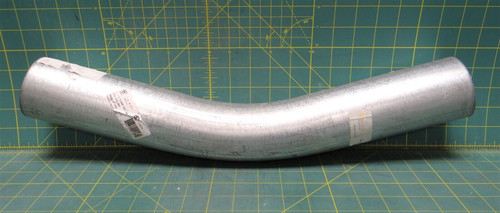 Wheatland 8260 2.5" 30° 10.5" Bend Std. Radius Galvanized Steel Conduit Elbow