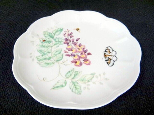 Lenox Butterfly Meadows Patterned Eastern Tailed Blue Accent Plate SKU 096478A
