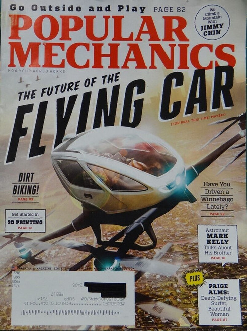 Popular Mechanics Magazine, Volume 193 Number 4, April 2016
