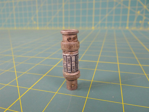 Astrolab 1396B Attenuator   20 db   0.1 MHz   52.5 OHMS   VSWR 1.2