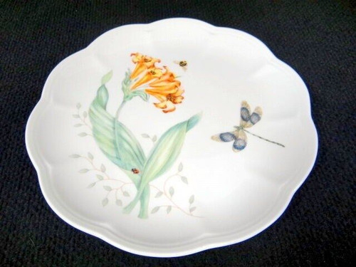 Lenox Butterfly Meadows Patterned Dragonfly Accent Plate SKU 6083547 9" Dia