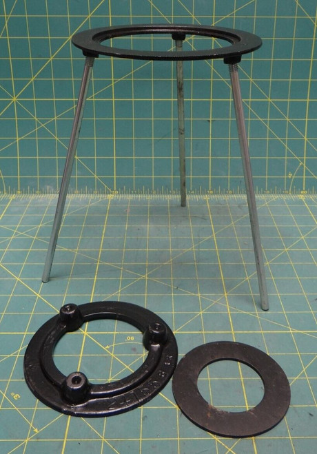 Humboldt Mfg. H-24320 Concentric 3 Ring Cast Iron Labratory Tripod Stand