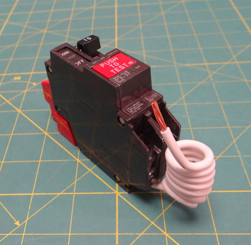 General Electric THQC1115GF Circuit Breaker 15A 1 Pole 120 VAC 60 Hz