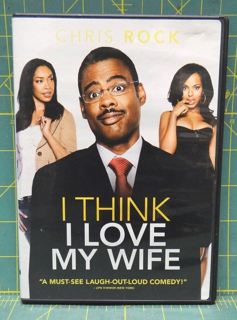 I Think I Love My Wife (2007) Chris Rock & Kerry Washington Romantic Comedy DVD