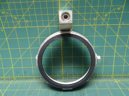 Appleton GIB-400L-25AC 4" Malleable Grounding Bushing Zinc Plated Iron