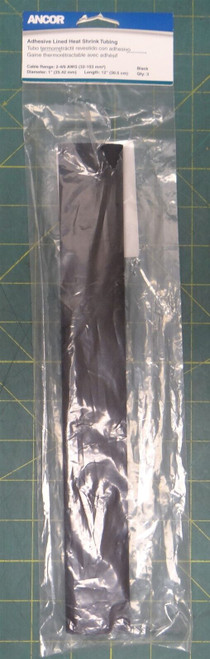 Ancor Adhesive Lined Heat Shrink Tubing 307124 12" X 1" 2-1/0 AWG (32-103 mm^2)