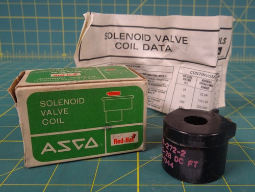 Automatic Switch Co. GV76-272-2 Solenoid Valve Coil NSN 6685-00-906-3967