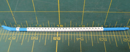 Hellermann Tyton Clip-Tags Wire Marker Number "4" Lot of 27 16ga to 10ga