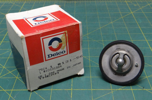 Delco 131-56 GM 10101864 Engine Coolant Thermostat Assembly 2.28" Diameter