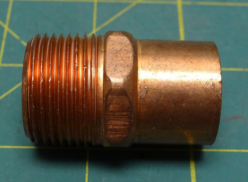 Elkhart 104-3/4 Male Adapter Fitting Copper Alloy NSN 4730-00-152-9916