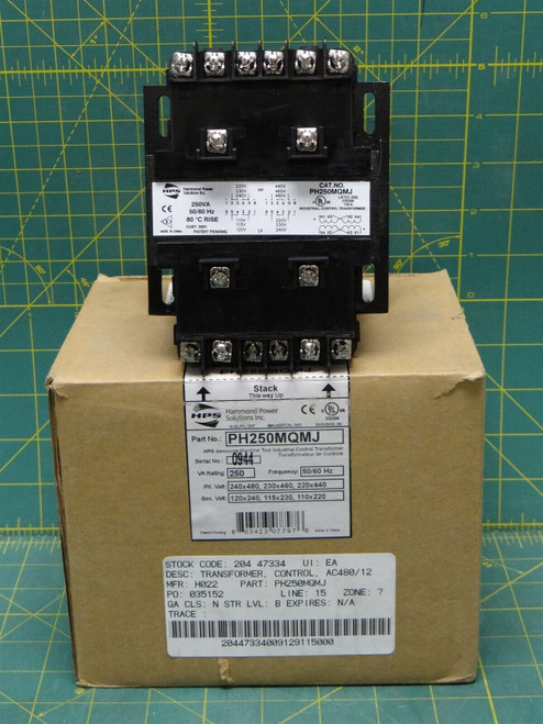 Hammond Power Solutions PH250MQMJ Imperator™ Series Control Transformer