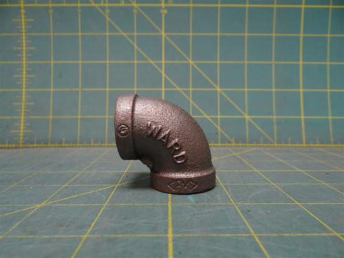 1/2" 90 Degree Elbow FNPT Butt-Weld Pipe Fitting Steel Threaded Schedule 160 