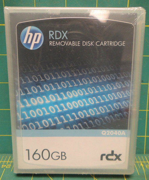 HP StorageWorks RDX 160GB Removable Disk Cartridge Part # Q2040A *NEW*