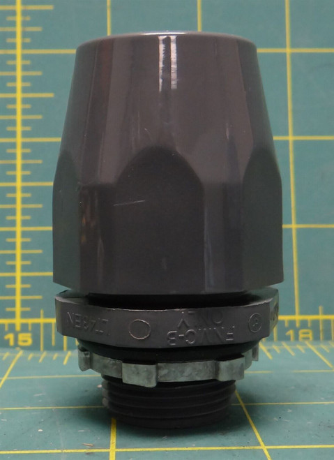 Carlon Liquid tight Connector LT43E-NEW 3/4" Straight, Non-Metallic 