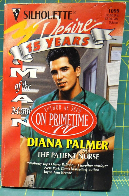 The Patient Nurse Diana Palmer Man of the Month Silhouette Desire Romance Novel