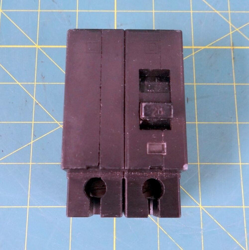 Square D EH24020 Circuit Breaker - 20AMP - 2Pole - 480Y/277VAC - 120/240VAC