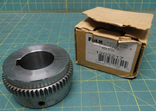 Rexnord Falk 1015G Flex Hub RSB Bore Gear 1203217 Coupling 1015G10-1.500 Steel 