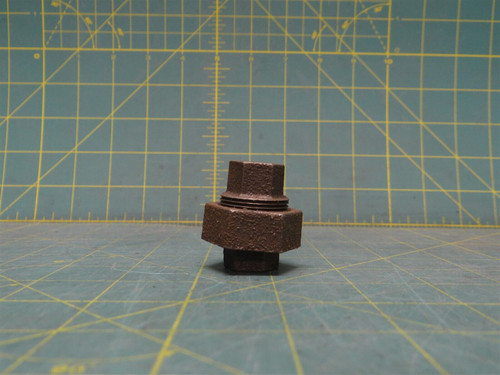 1/4" x 1 1/2" Fitting Pipe Size Ground Joint Union Steel Female NPT x Female NPT