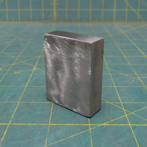 2"x 1.6"x 0.6" 8 oz Solid 316 Stainless Steel Machining Stock Drop Block