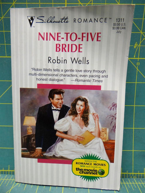 Nine-To-Five Bride Robin Wells Silhouette Contemporary Romance Novel Paperback