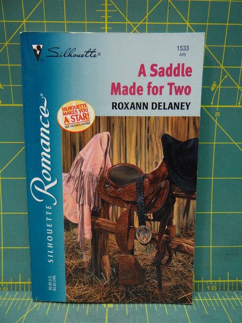 Saddle Made For Two Roxann Delaney 2001 Silhouette Romance #1533 Paperback