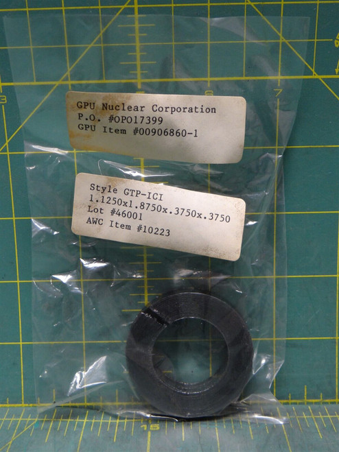 Chesterton 5300 GTPI Graphite Packing Ring 10223 1.125 x 1.875 x .3725 x .3725in