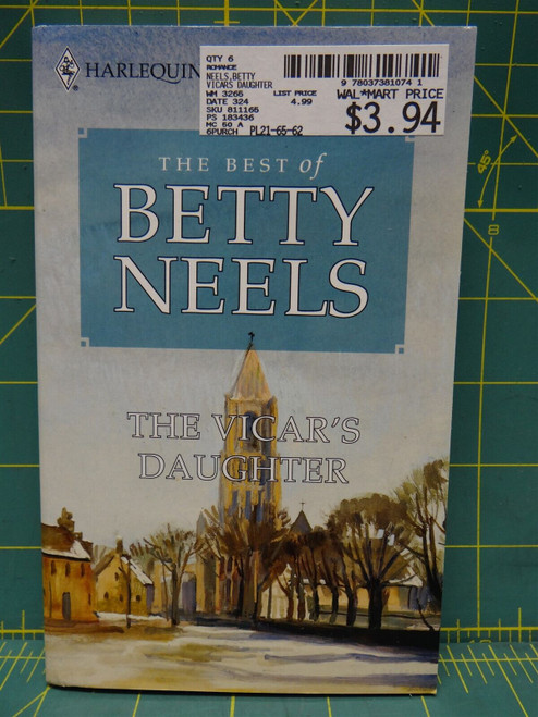 The Vicar's Daughter The Best of Betty Neels Harlequin Romance Paperback