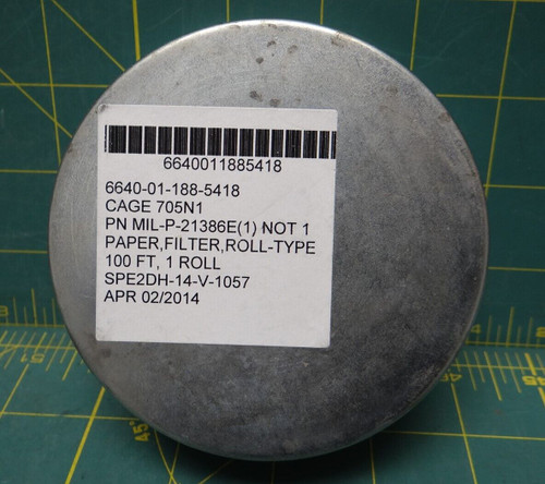 Mose Engineering and Manufacturing, Inc. Roll-Type Filter Paper  100ft per roll