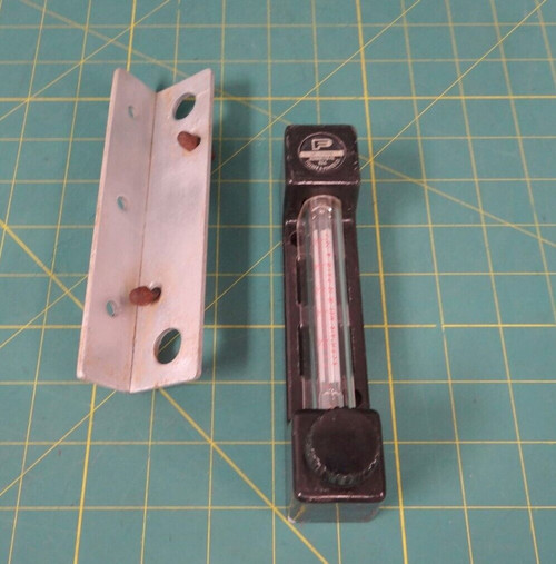Fischer & Porter 313501G Flowmeter w/ Mounting Flange 0 to 2.5 SCFH Air 