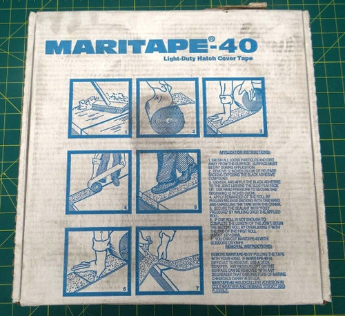 Maritape-40 Light-Duty MT212 Hatch Cover Tape Marine Application (4" W x 50' L)
