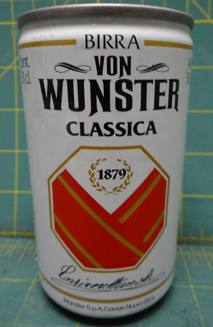 33 cl. Birra Von Wunster Classica Wunster S.p.A. Comun Nuovo Top Opened Pull Tab