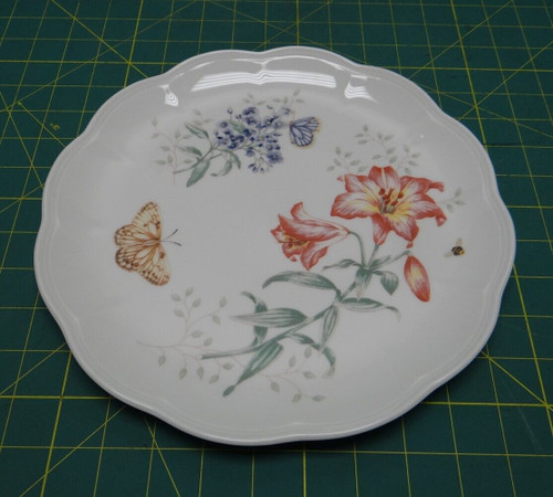 Lenox Butterfly Meadow Patterned "Fritillary" Dinner Plate SKU 406937A