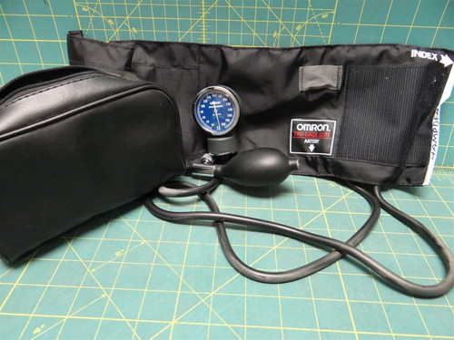 Omron Tru-Gage Cuff with Case Blood Pressure Monitor Gauge Upper Arm