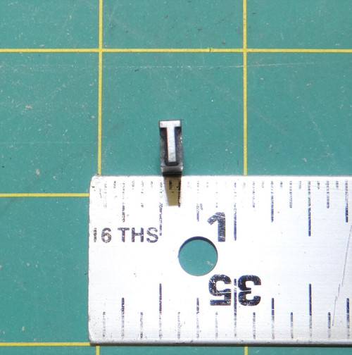 (1) Letter "T" Vintage Metal Typeset Letterpress Block 'Gothic Bold' 18pt. font