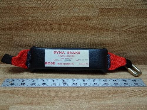 Rose Mfg. Dyna Brake 2580L Shock Absorbing Lanyard NSN: 4240-00-498-8032