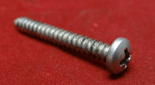 Pack of 2 Pan Head Phillips 4mm-18 X 1-3/8"
