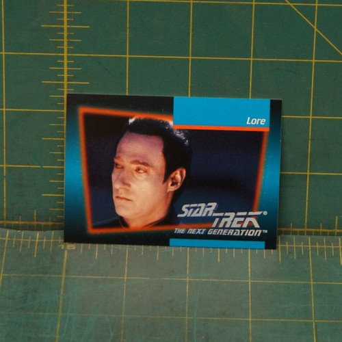 Star Trek The Next Generation 1992 Trading Card #25 The Lore